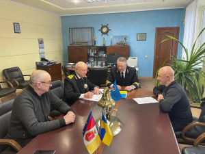 Foto Z Golovoyu Administratsiyi Sudnoplavstva